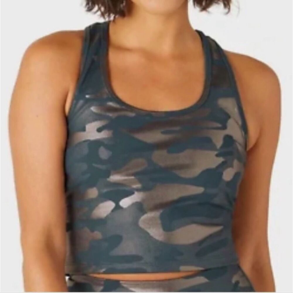 Beyond Yoga First Class Cropped Tank Sports Bra size medium